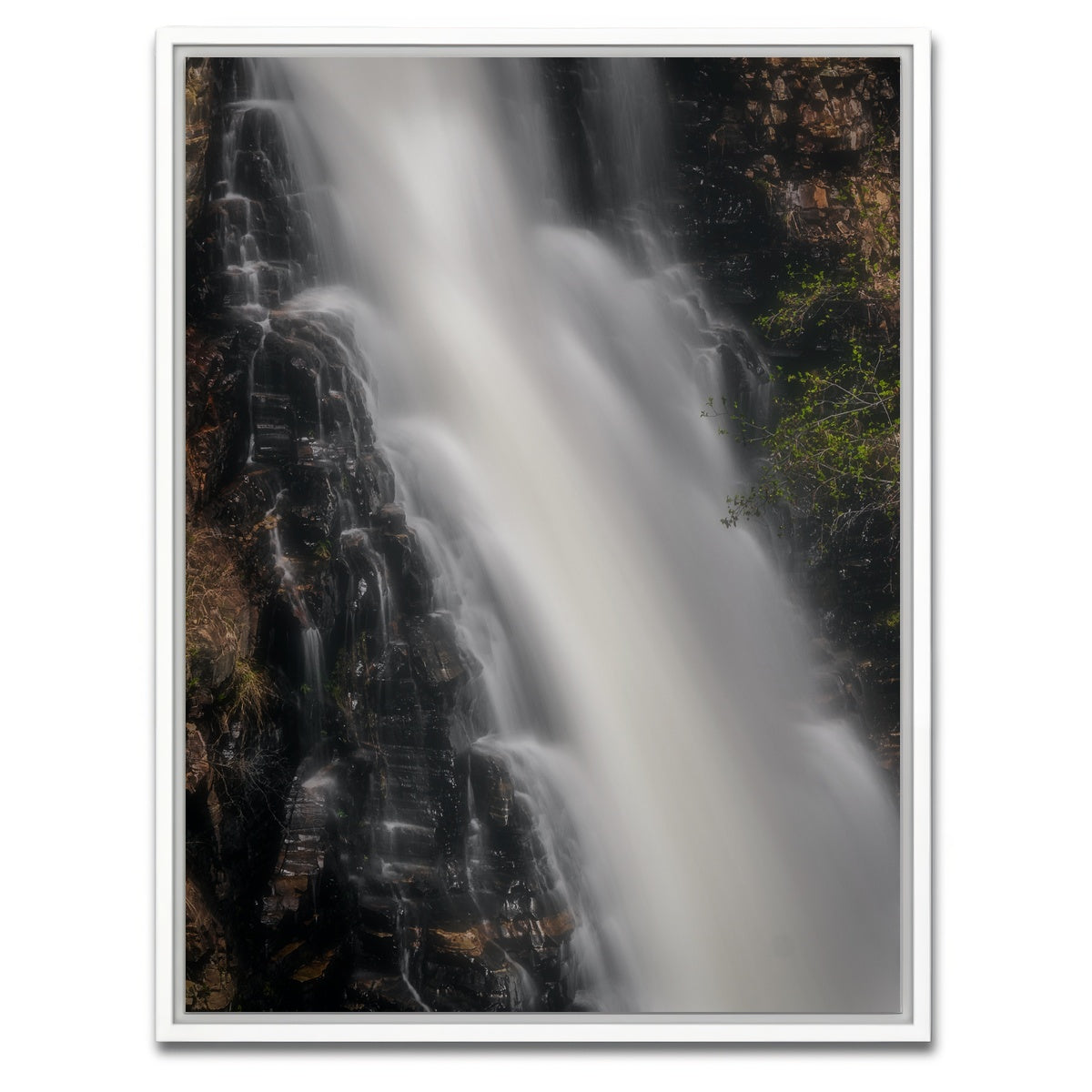AUTO-MOCKUP WHITE | Marysville Falls | 1 Piece | White Framed Canvas | group=3x4