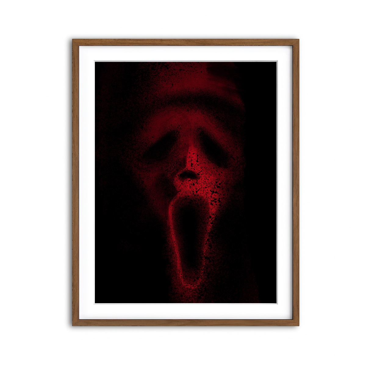 Framed Print 3x4 Walnut