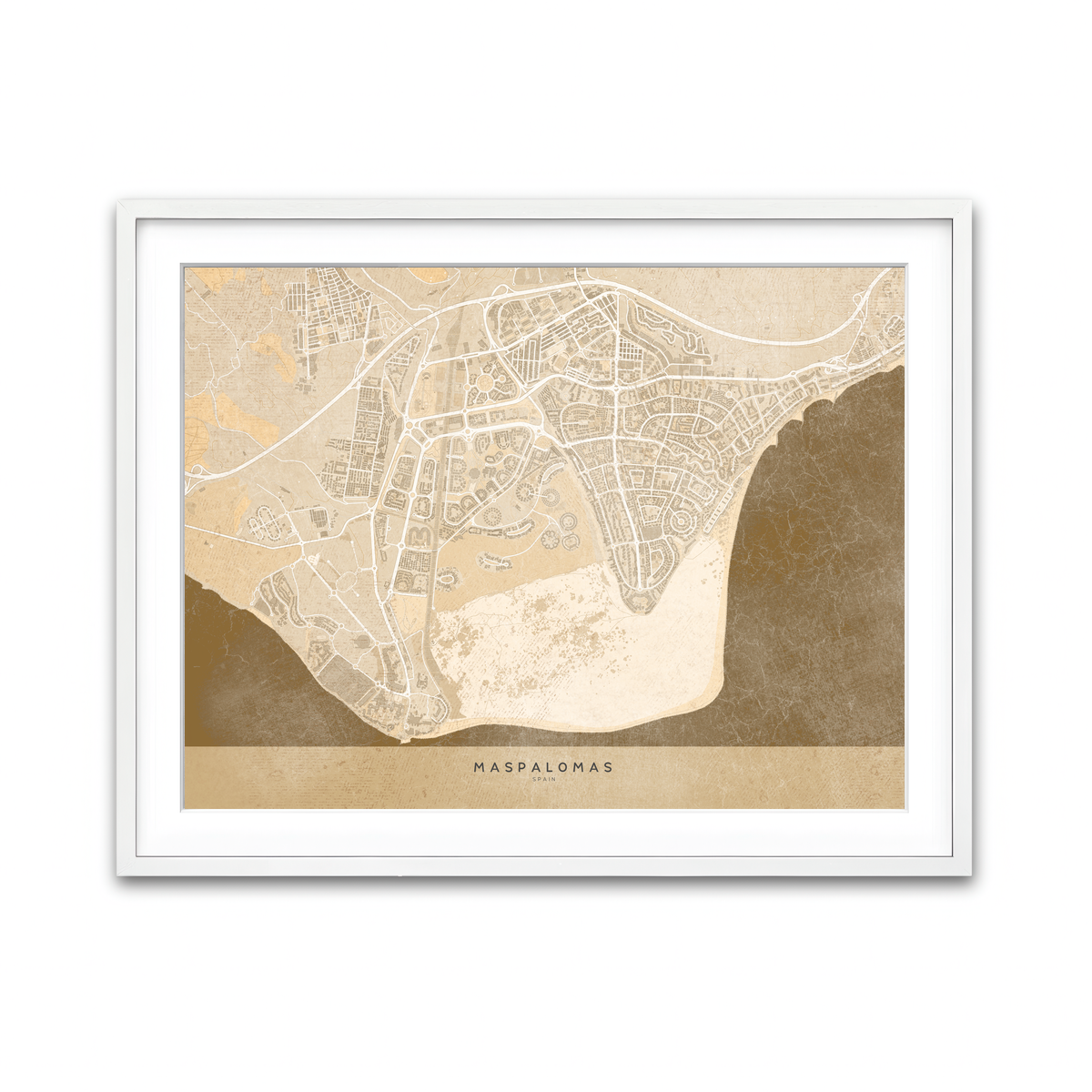 Framed Print 4x3 White