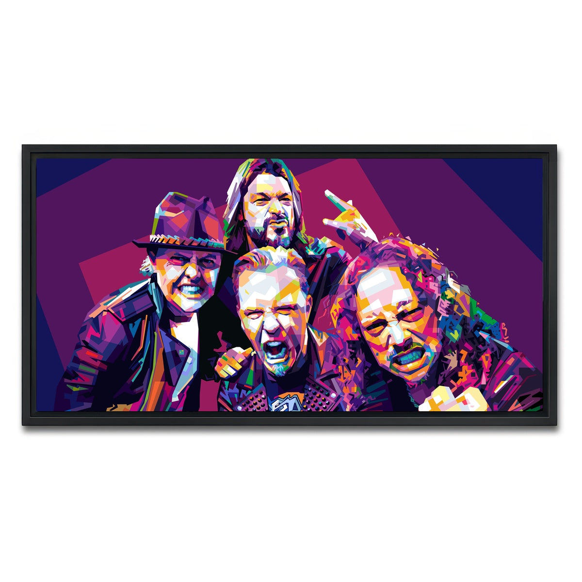 AUTO-MOCKUP WHITE | Masters of Puppets | 1 Piece | Black Framed Canvas | group=2x1