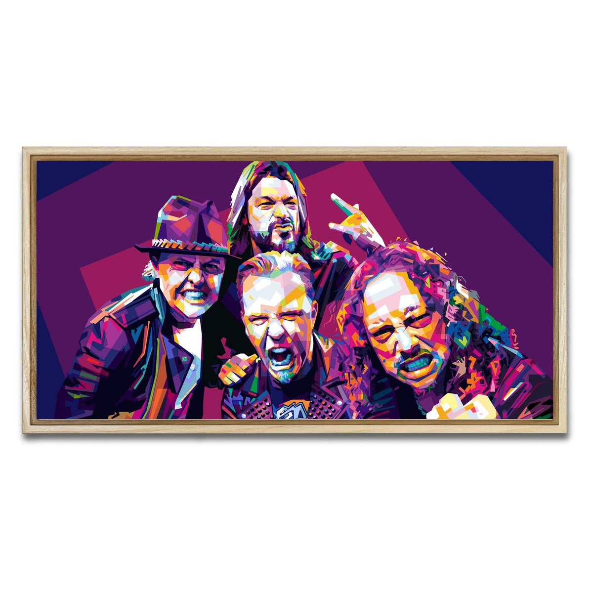 AUTO-MOCKUP WHITE | Masters of Puppets | 1 Piece | Natural Framed Canvas | group=2x1