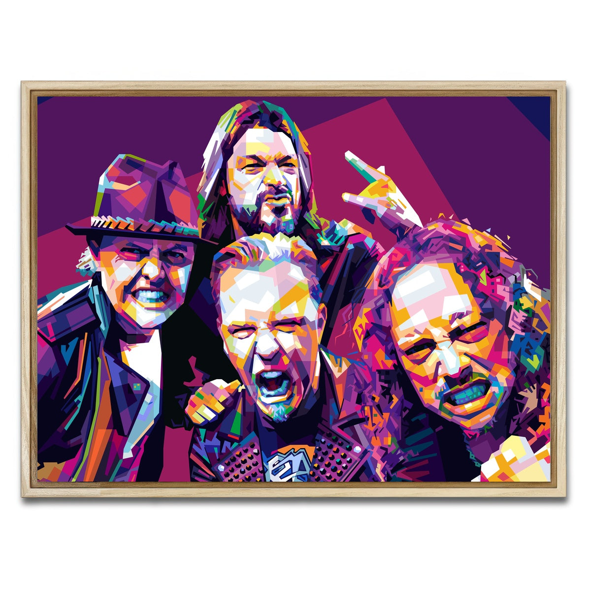 AUTO-MOCKUP WHITE | Masters of Puppets | 1 Piece | Natural Framed Canvas | group=4x3