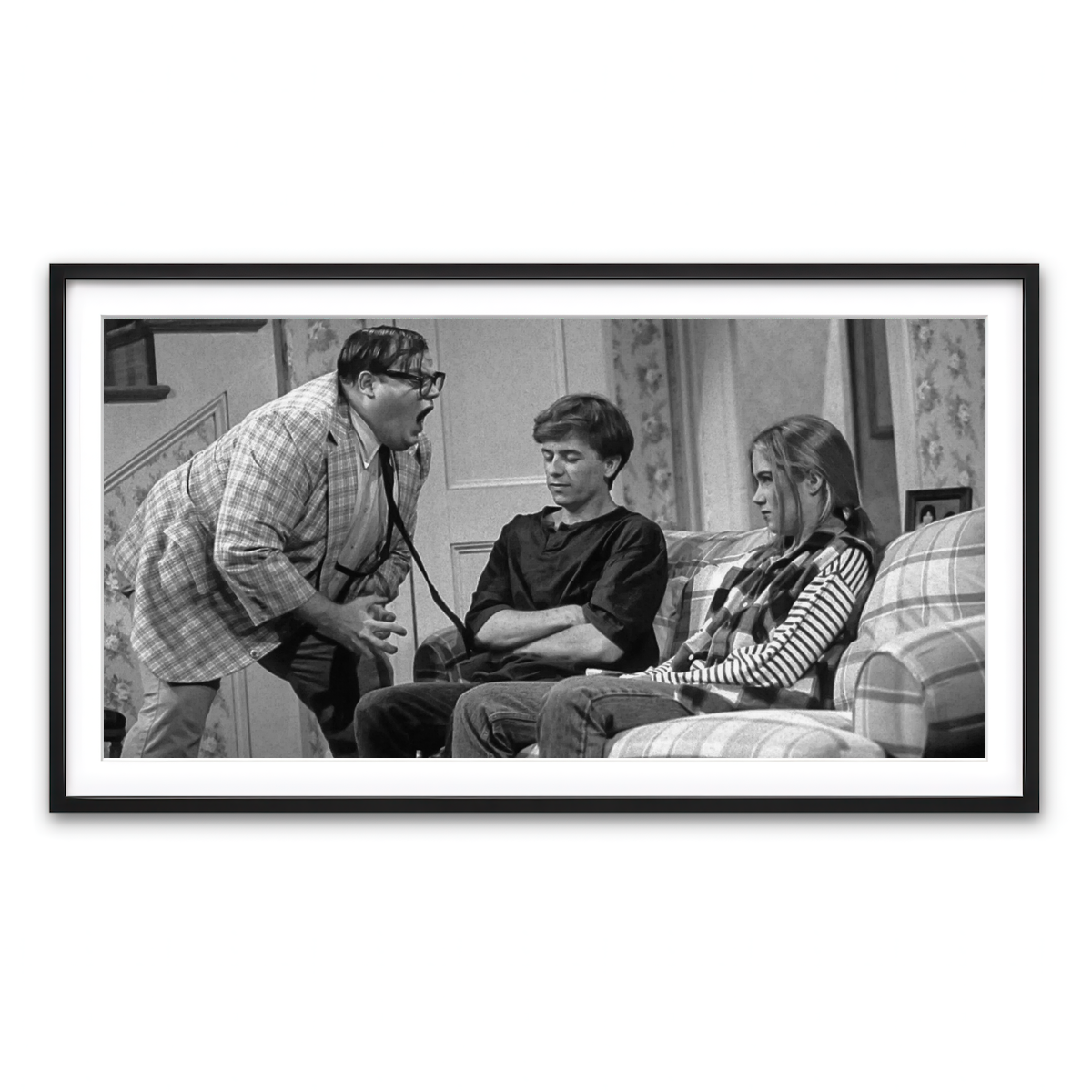 Framed Print 2x1 Black