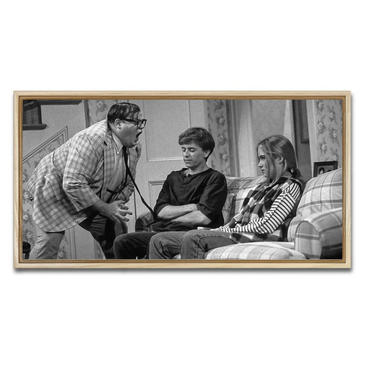 AUTO-MOCKUP WHITE | Matt Foley | 1 Piece | Natural Framed Canvas | group=2x1