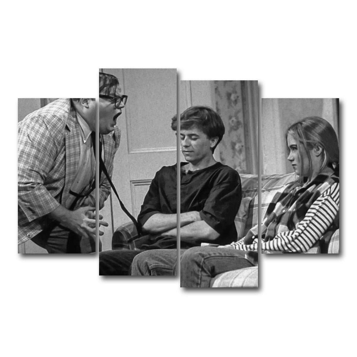 AUTO-MOCKUP WHITE | Matt Foley | 4 Piece | Gallery Wrap Canvas | group=4_short