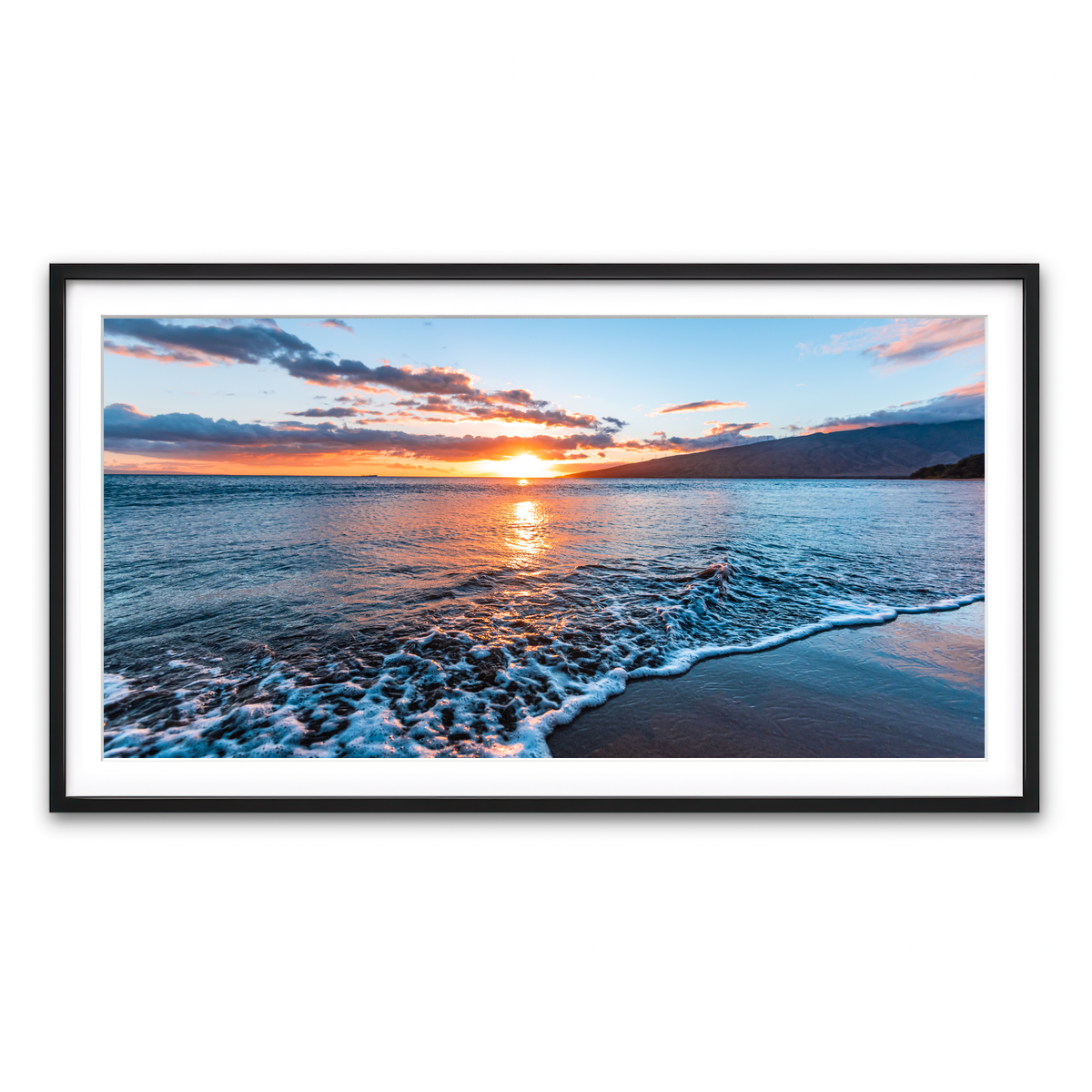 Framed Print 2x1 Black