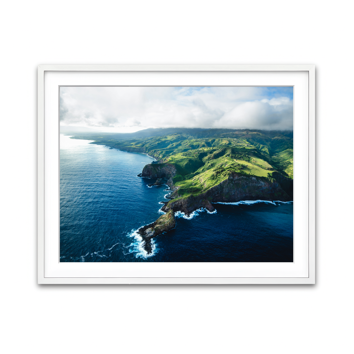 Framed Print 4x3 White