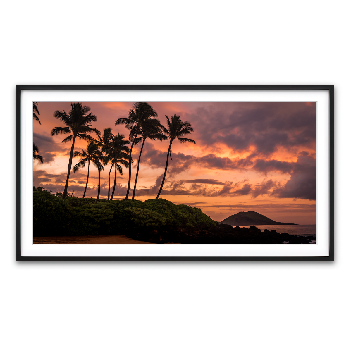 Framed Print 2x1 Black