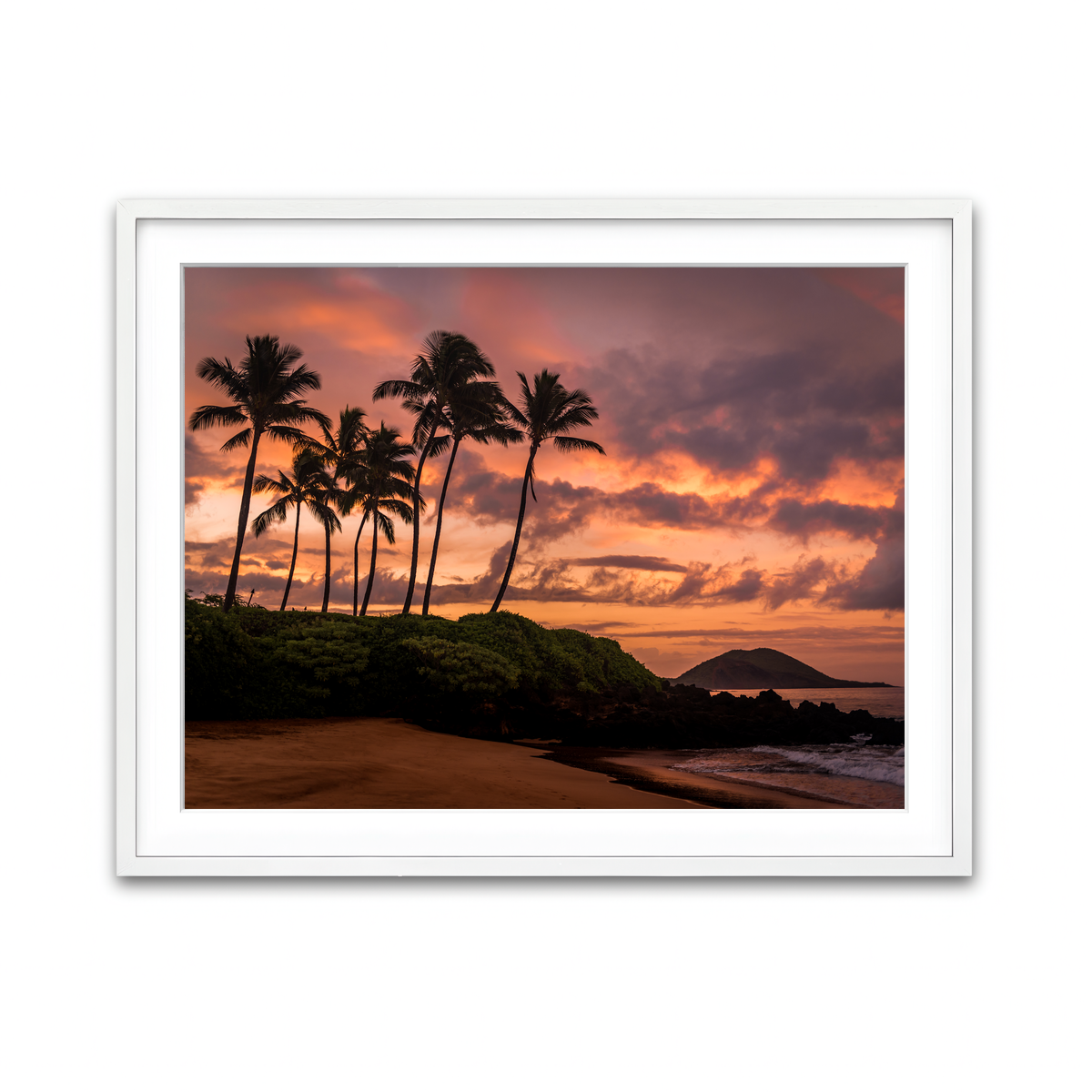 Framed Print 4x3 White