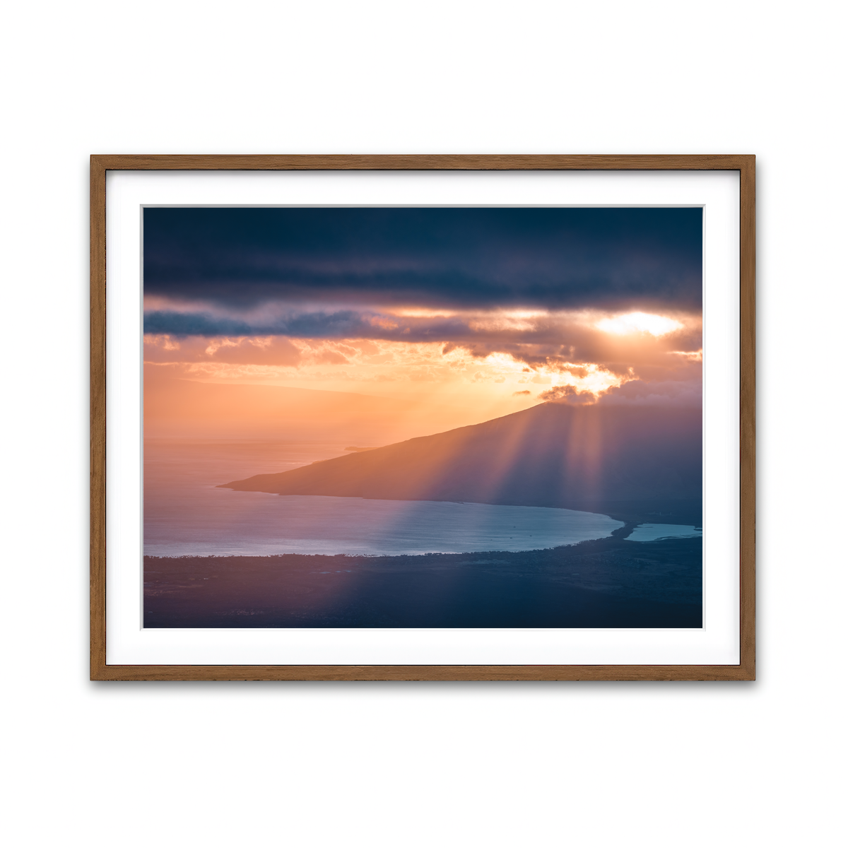 Framed Print 4x3 Walnut