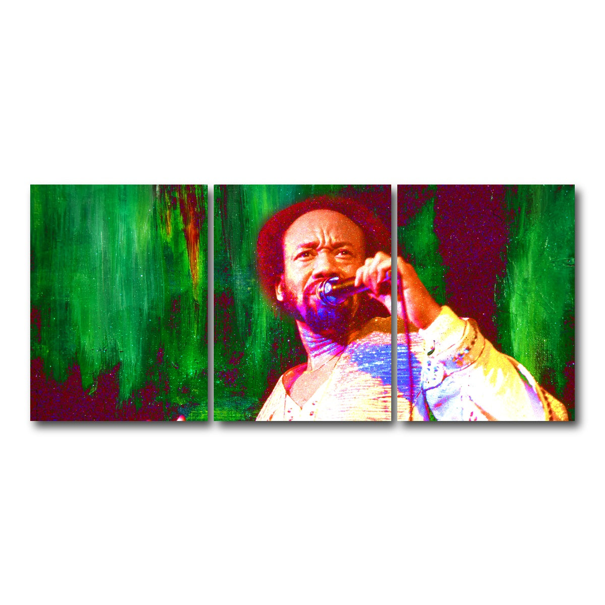 AUTO-MOCKUP WHITE | Maurice White | 3 Piece | Gallery Wrap Canvas | group=18x24