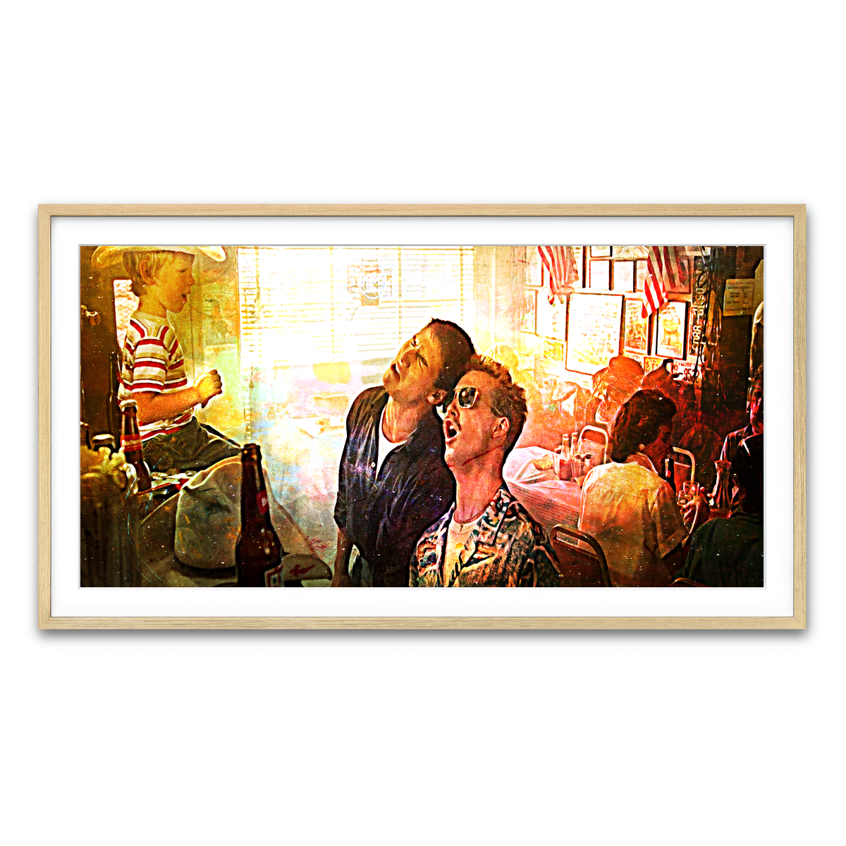 Framed Print 2x1 Natural