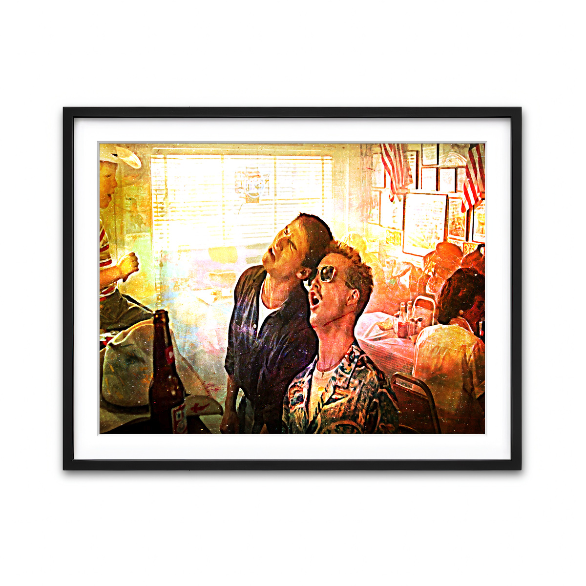 Framed Print 4x3 Black