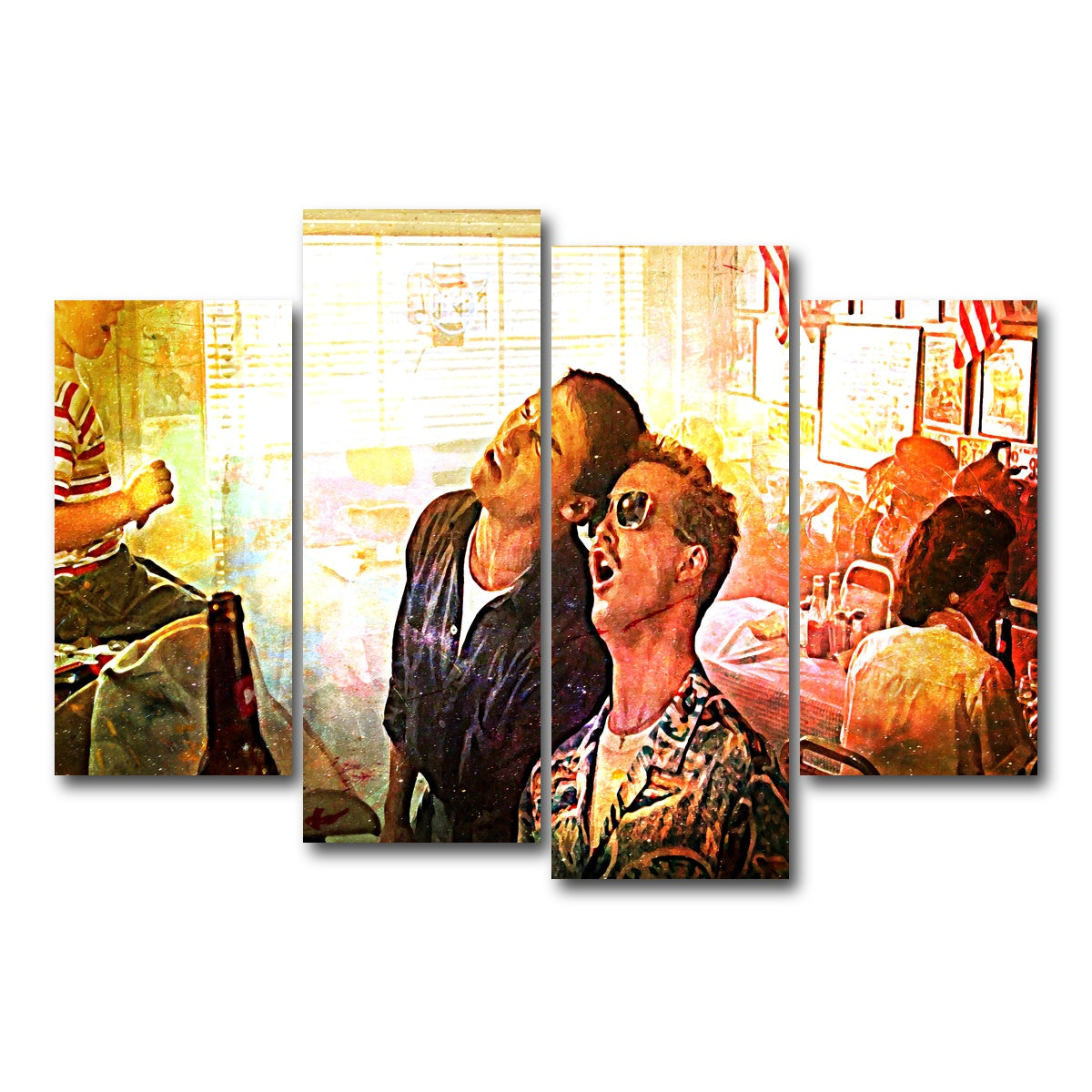 AUTO-MOCKUP WHITE | Maverick & Goose | 4 Piece | Gallery Wrap Canvas | group=4_short