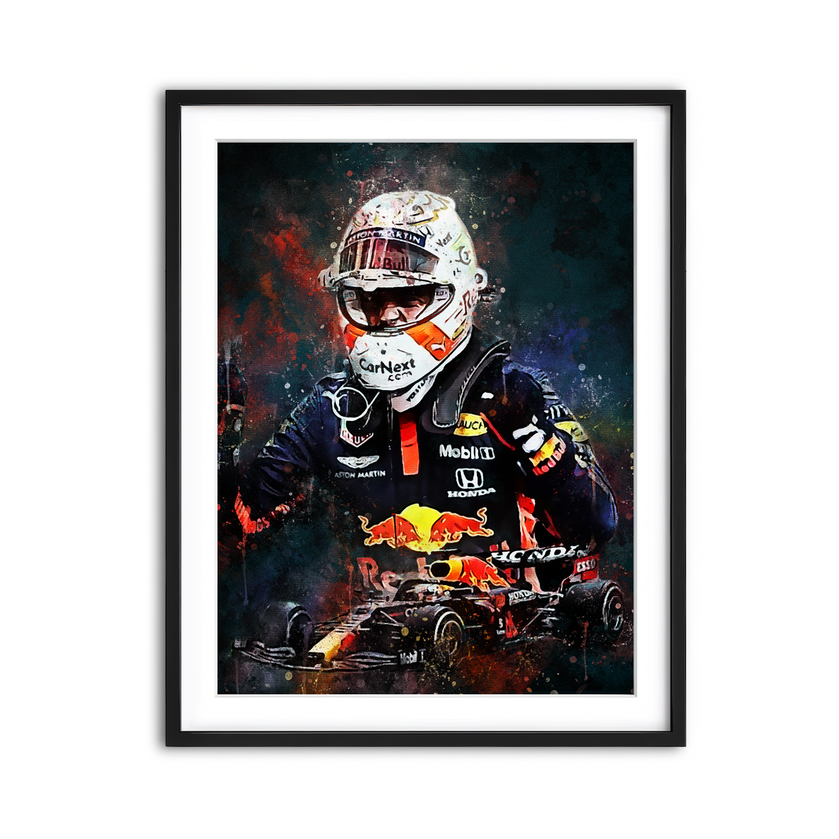 Framed Print 3x4 Black