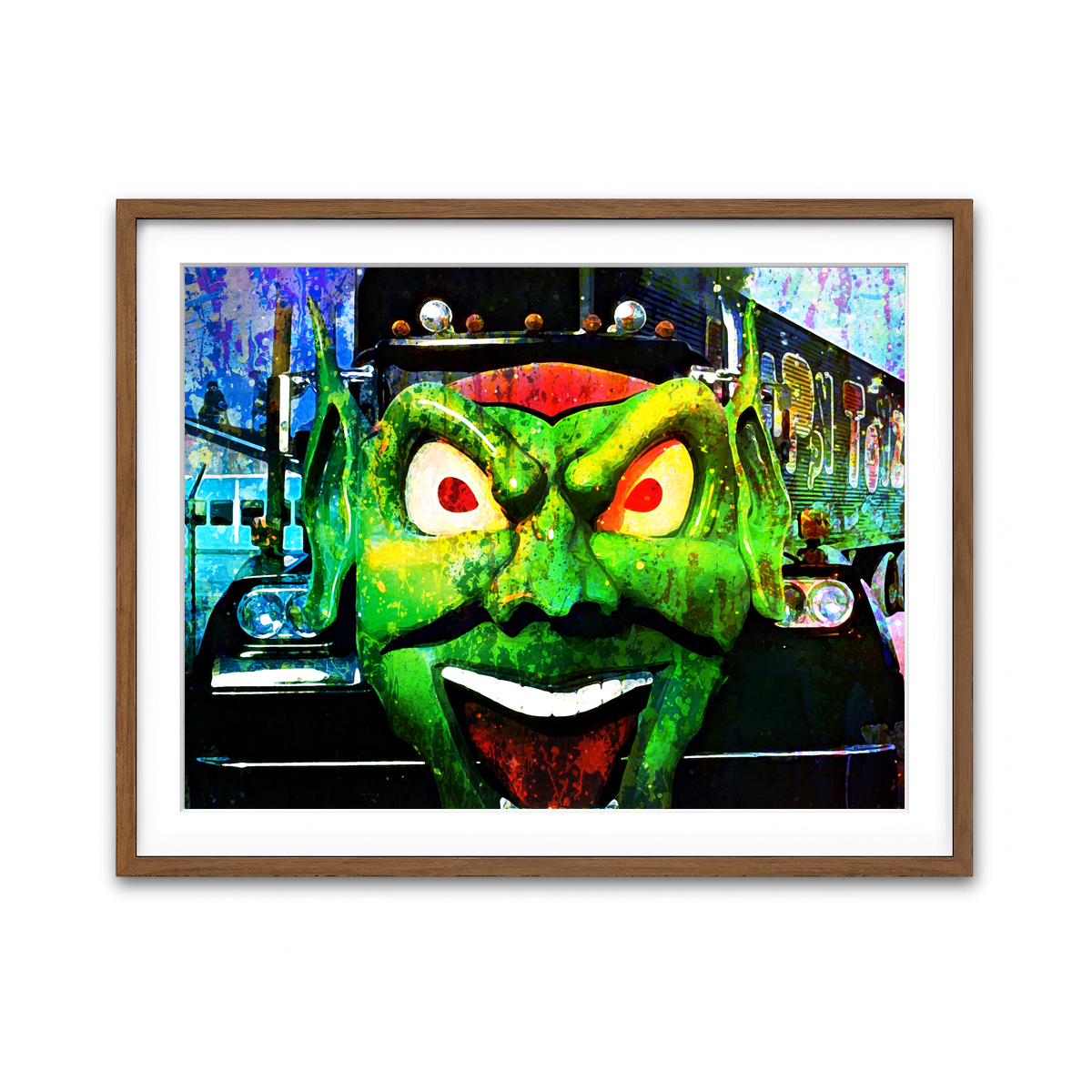 Framed Print 4x3 Walnut