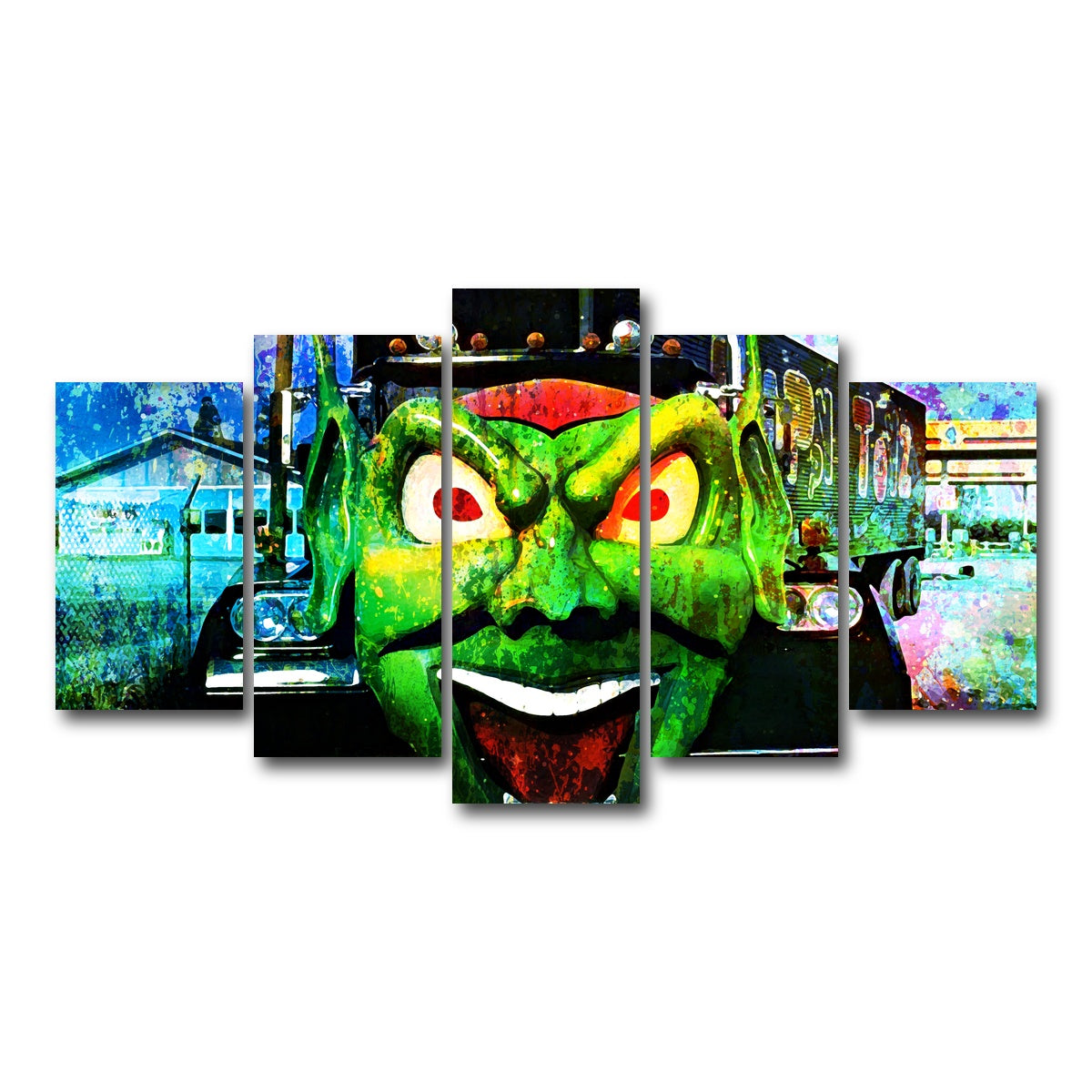 AUTO-MOCKUP WHITE | Maximum Overdrive | 5 Piece | Gallery Wrap Canvas | group=5_normal