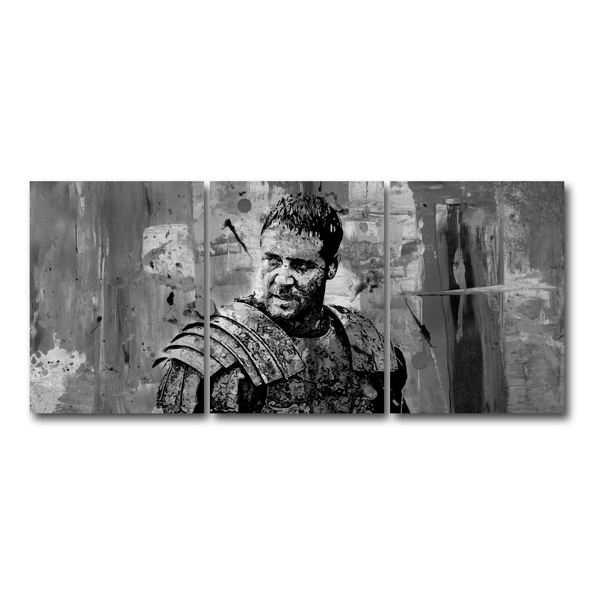 AUTO-MOCKUP WHITE | Maximus grayscale | 3 Piece | Gallery Wrap Canvas | group=18x24