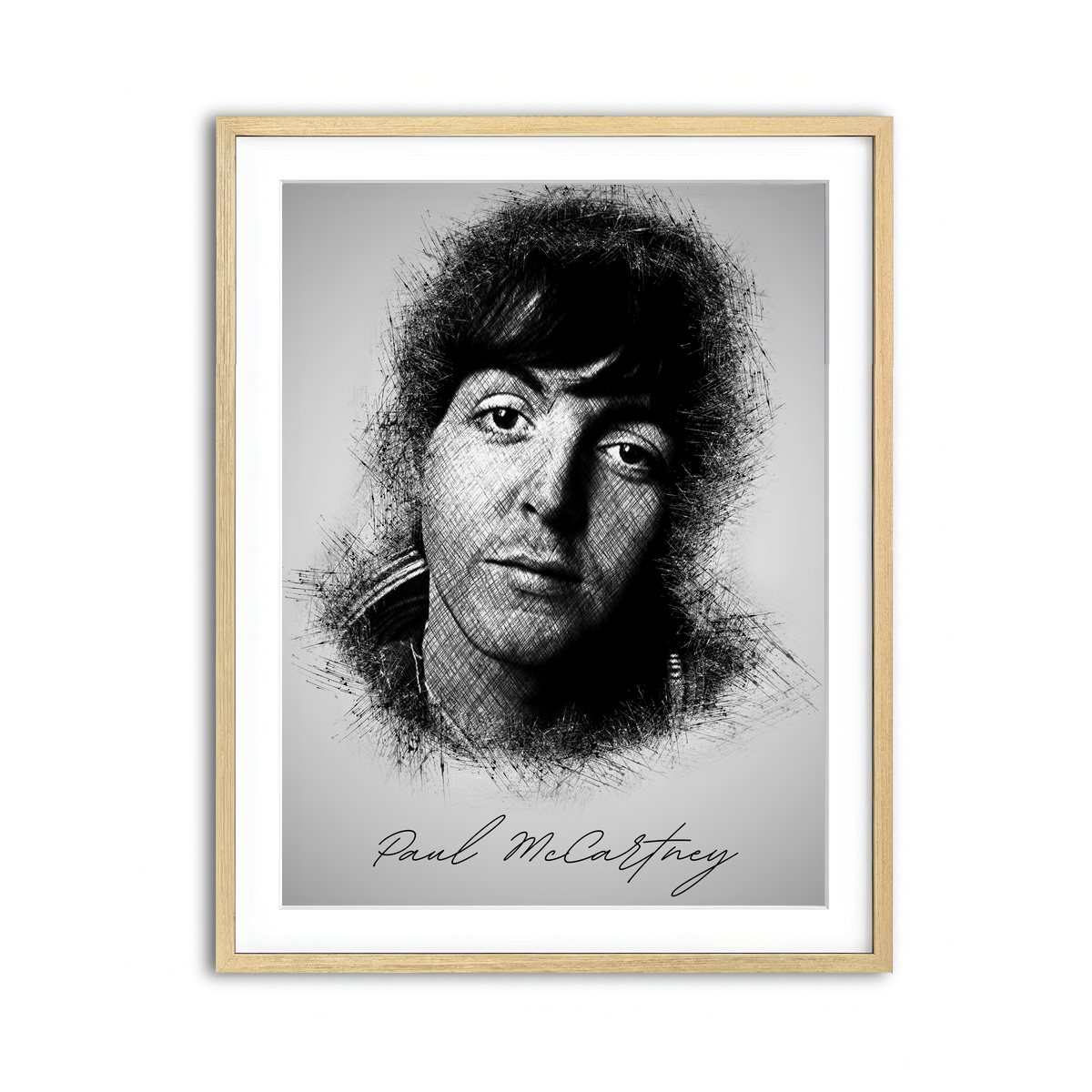 Framed Print 3x4 Natural