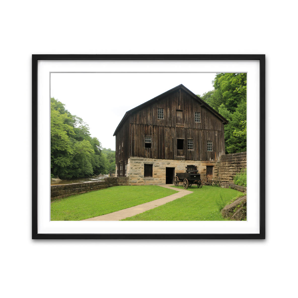 Framed Print 4x3 Black