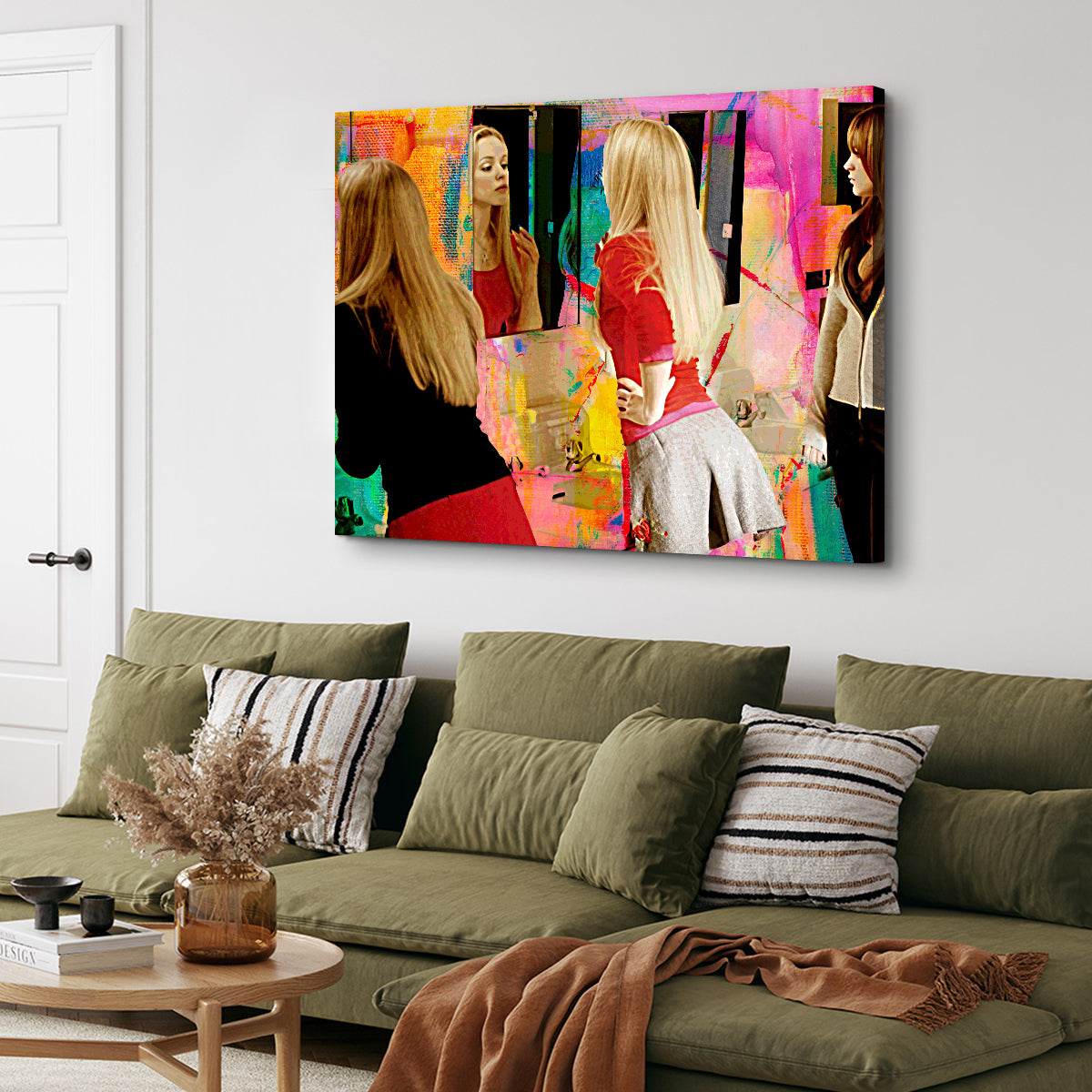 Mean Girls Lipstick Wall Art