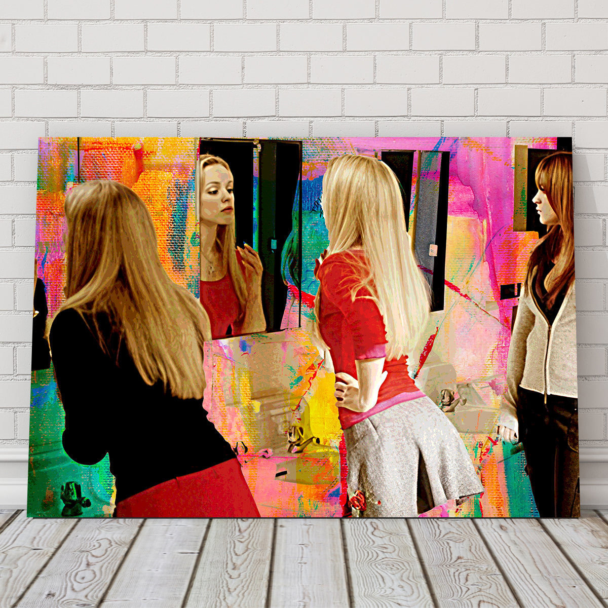 Mean Girls Lipstick Wall Art