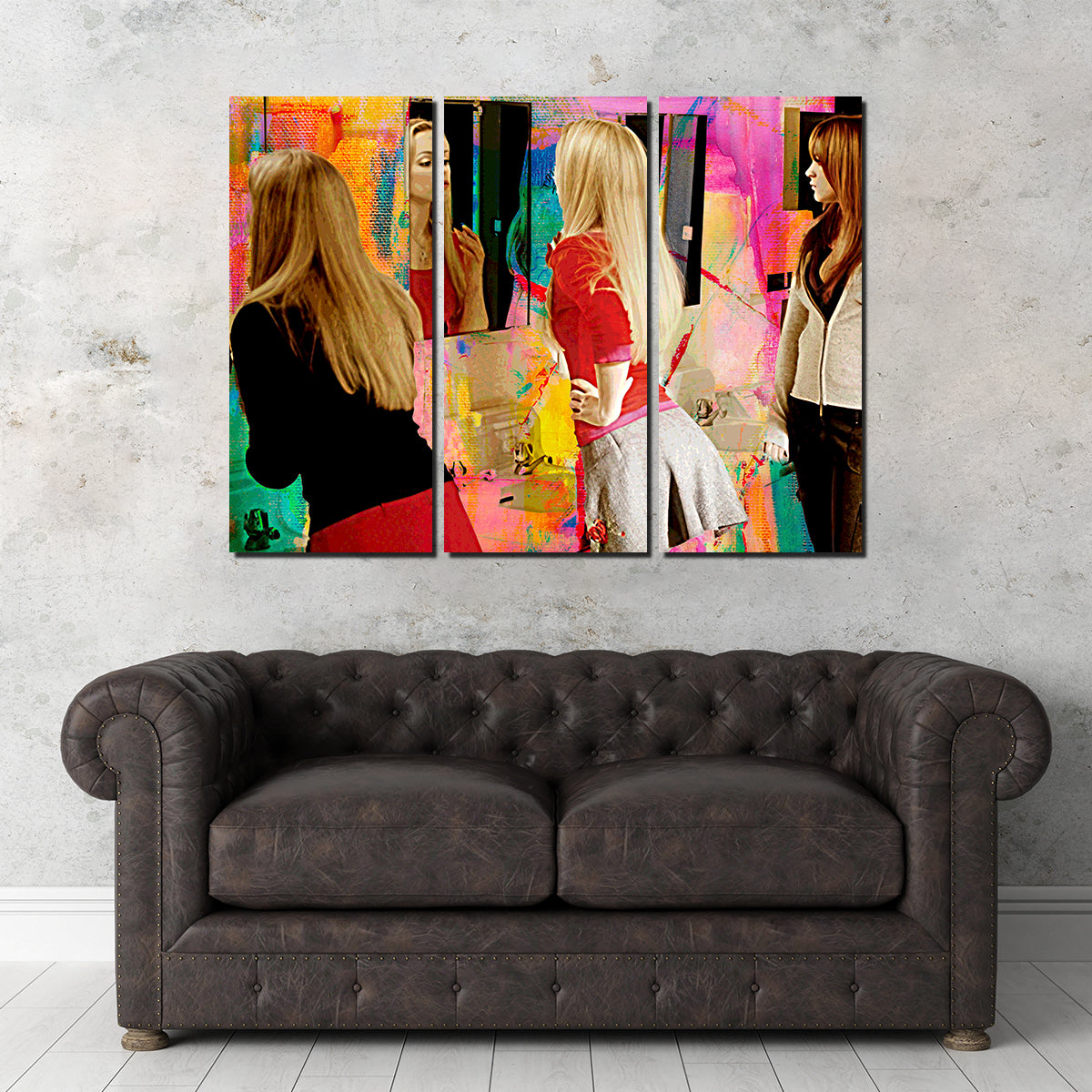 Mean Girls Lipstick Wall Art