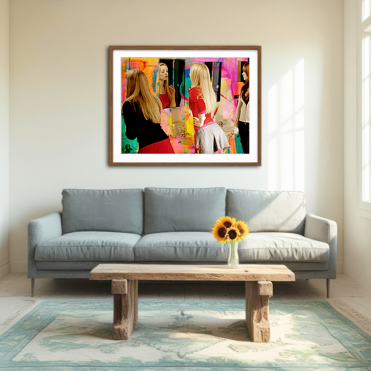 AUTO-MOCKUP ROOM | Mean Girls Lipstick Wall Art