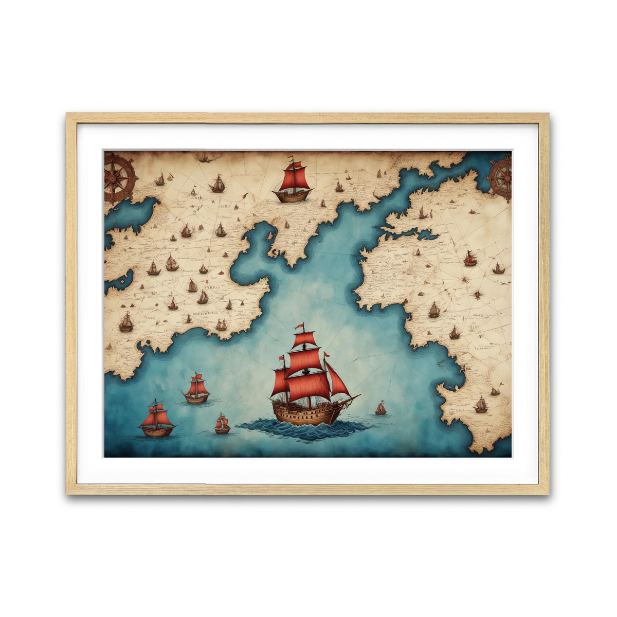 Framed Print 4x3 Natural