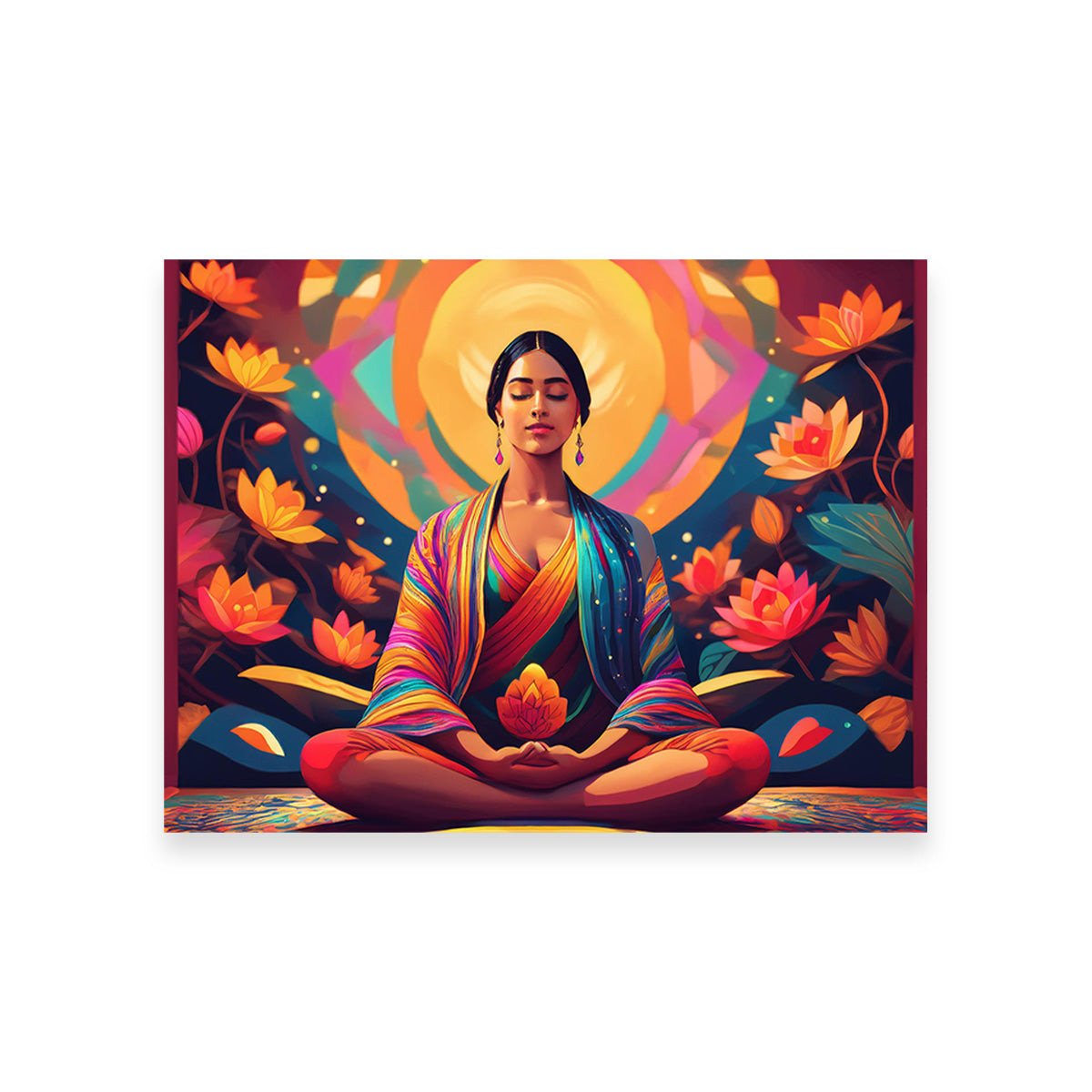 Meditating Mind Wall Art