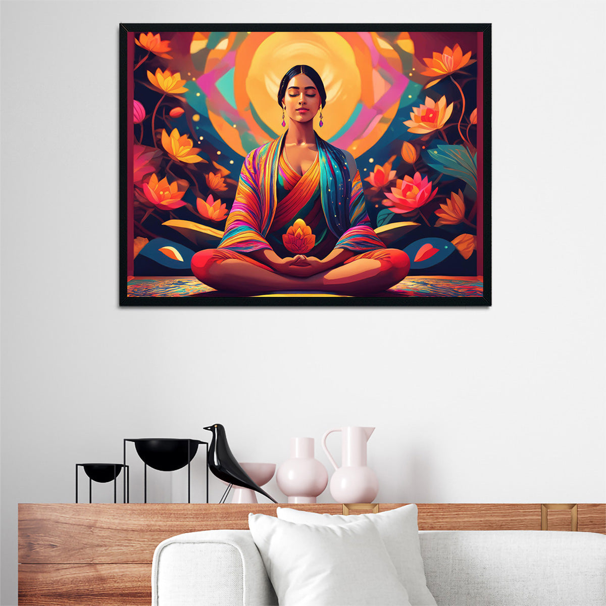 Meditating Mind Wall Art