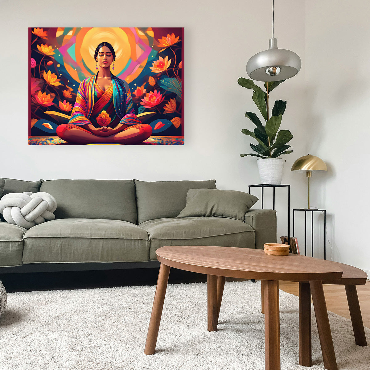 Meditating Mind Wall Art