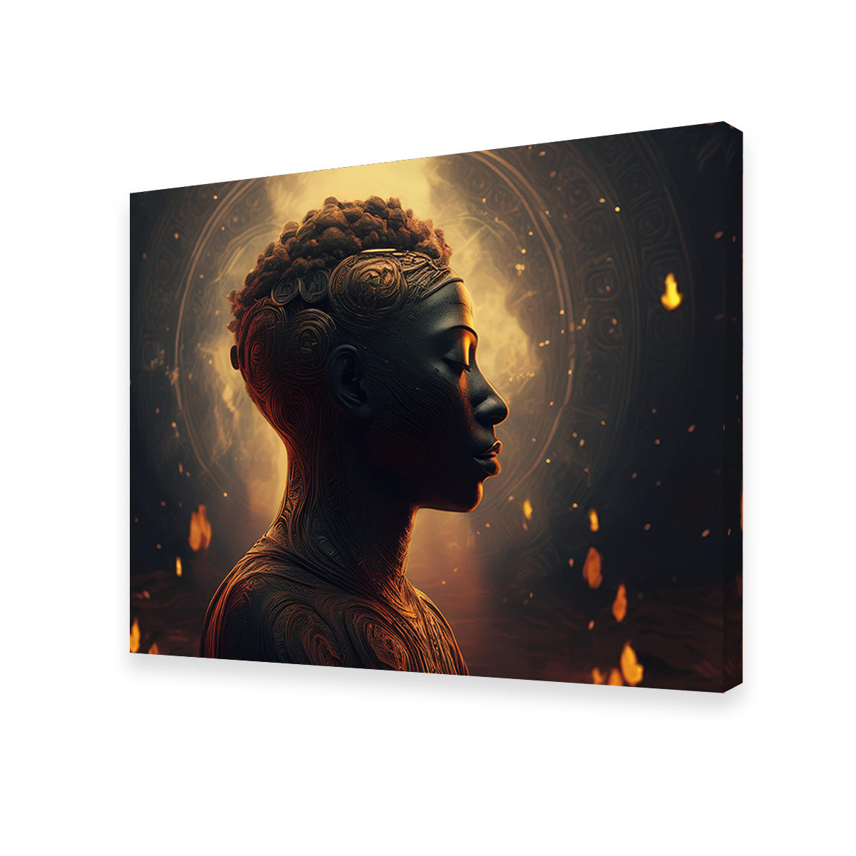Meditating Soul Wall Art