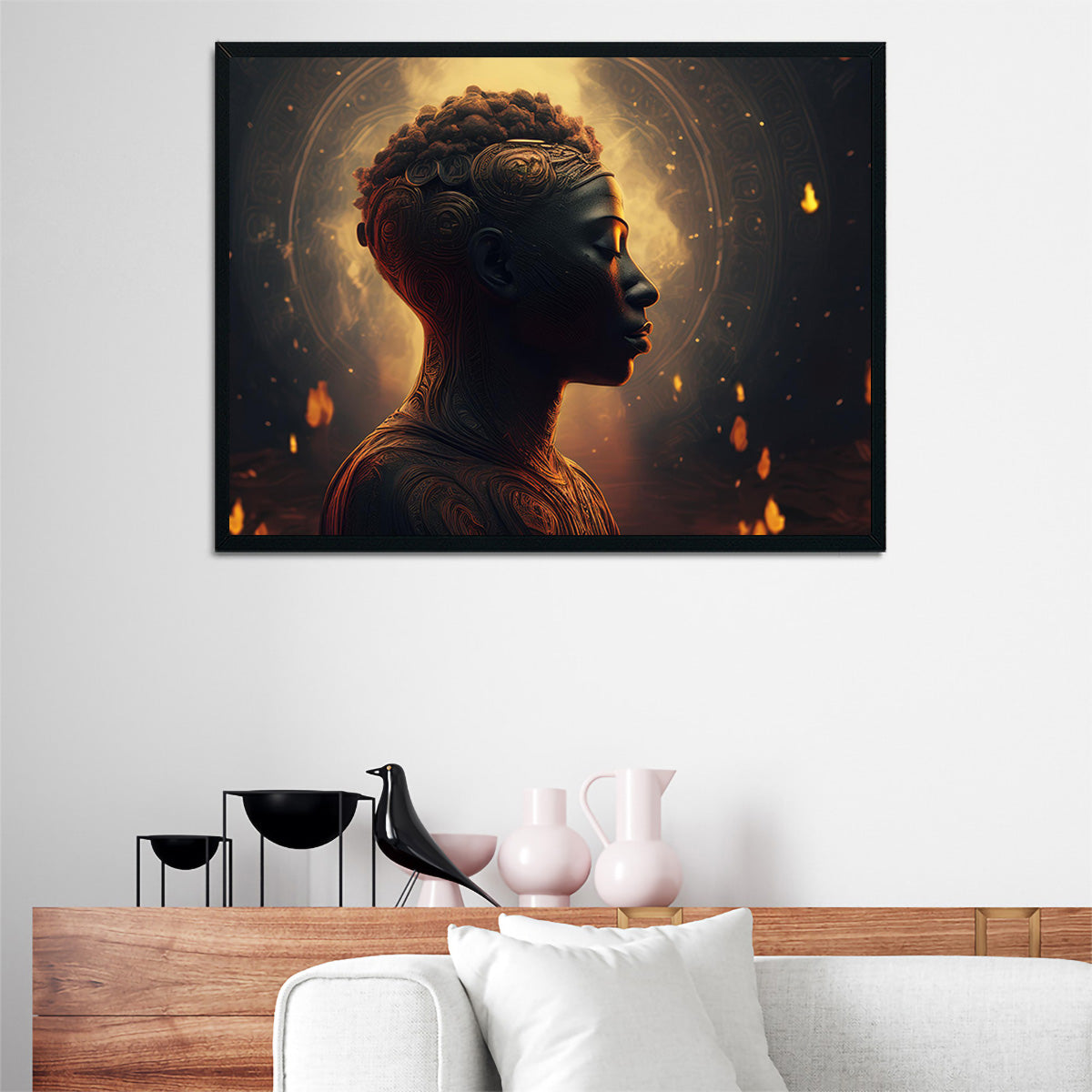 Meditating Soul Wall Art