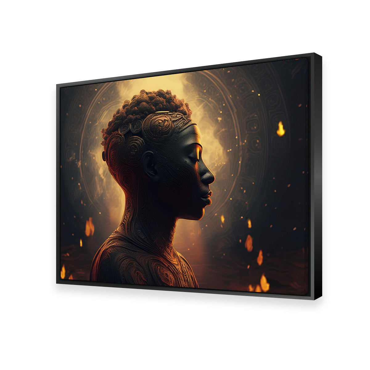 Meditating Soul Wall Art
