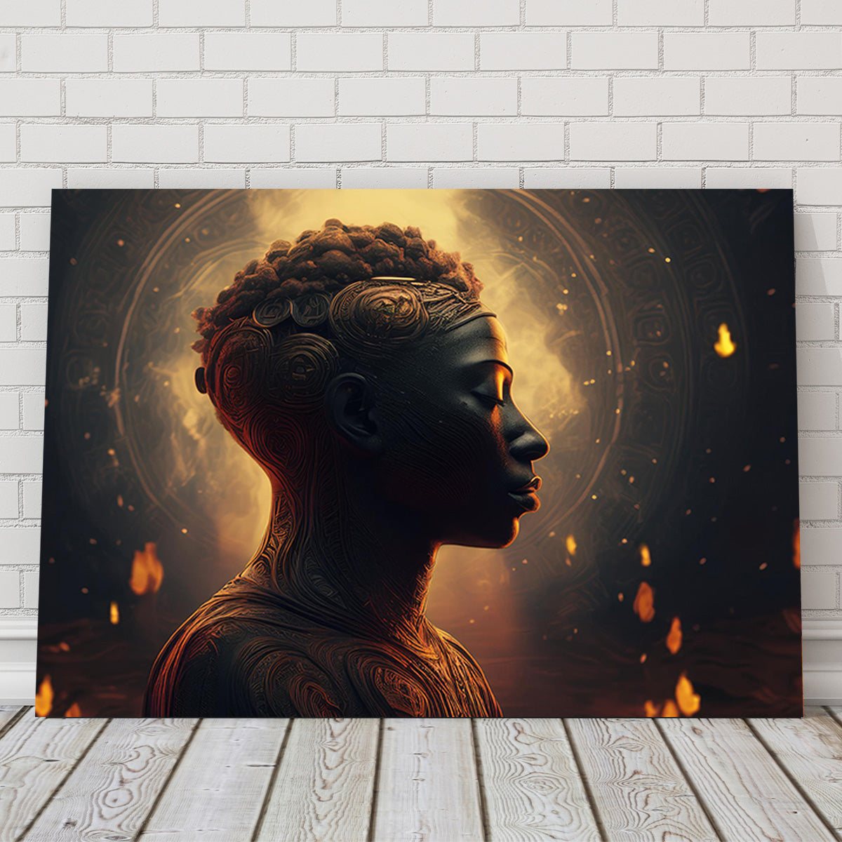 Meditating Soul Wall Art