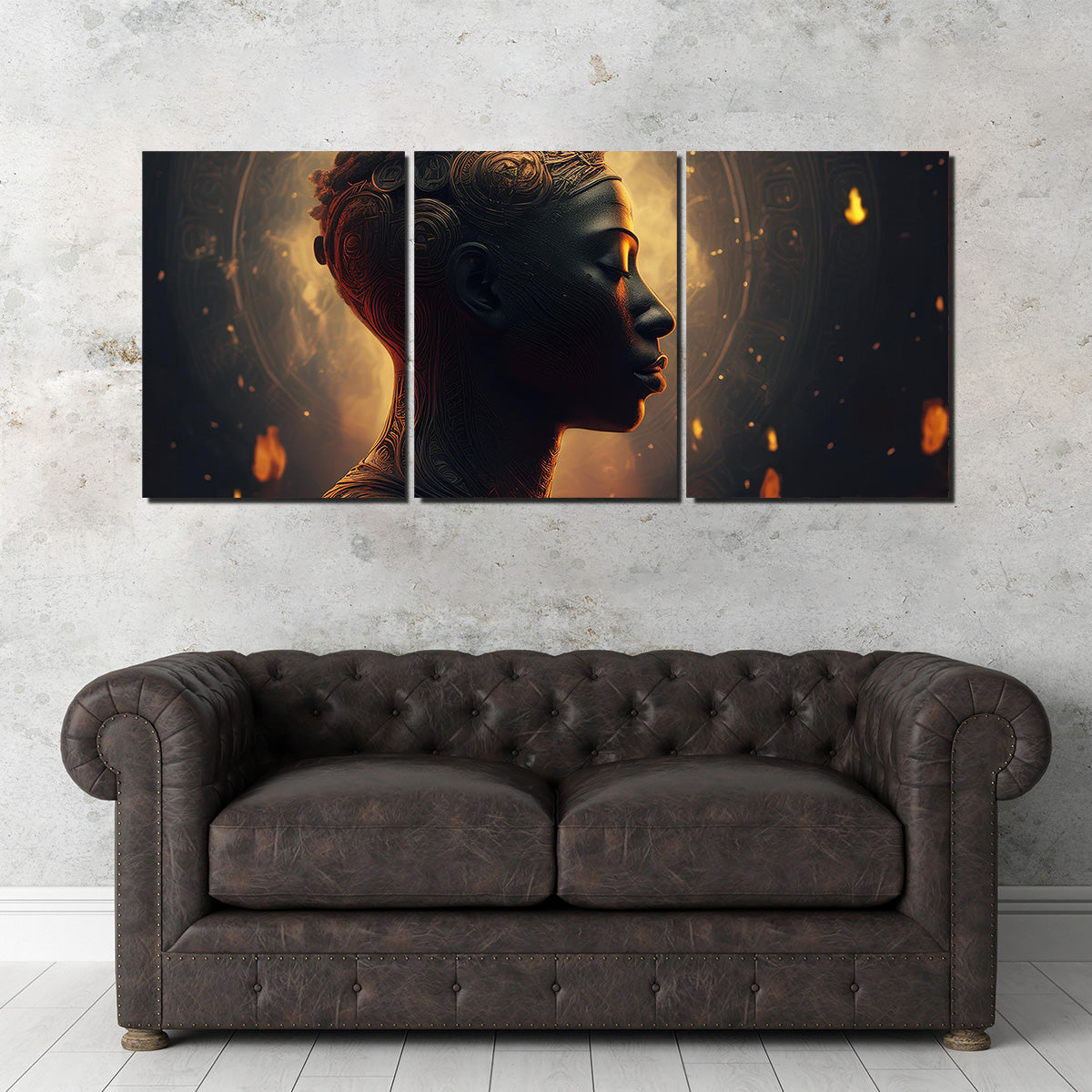 Meditating Soul Wall Art