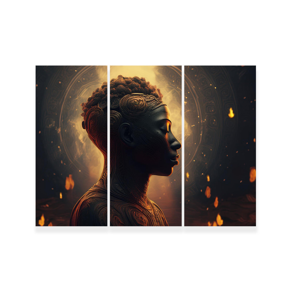 Meditating Soul Wall Art