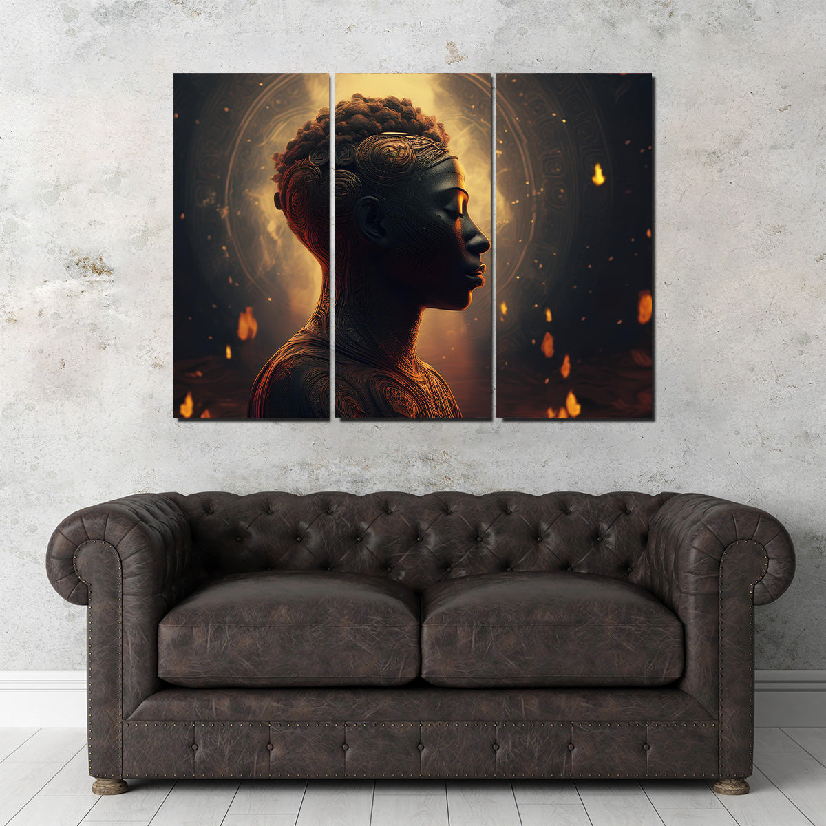 Meditating Soul Wall Art