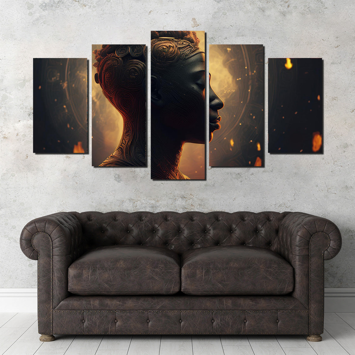 Meditating Soul Wall Art