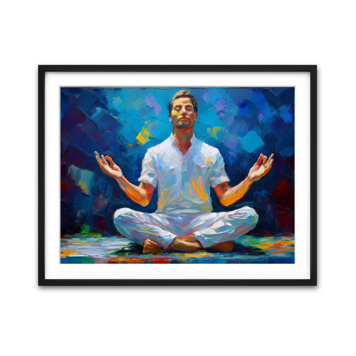 Framed Print 4x3 Black