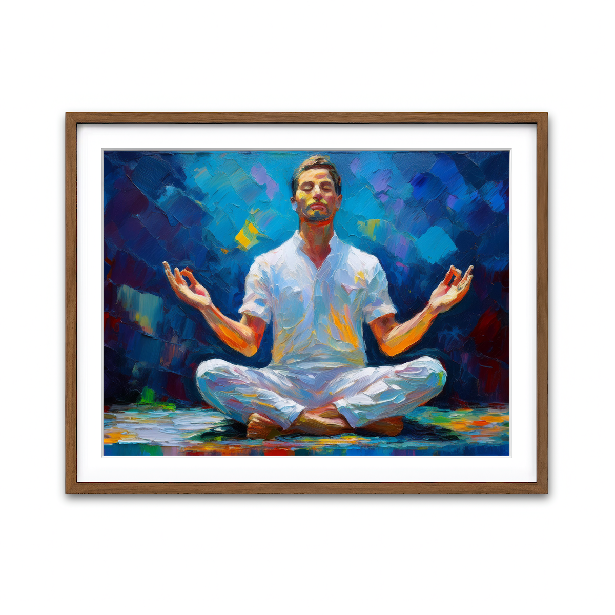 Framed Print 4x3 Walnut