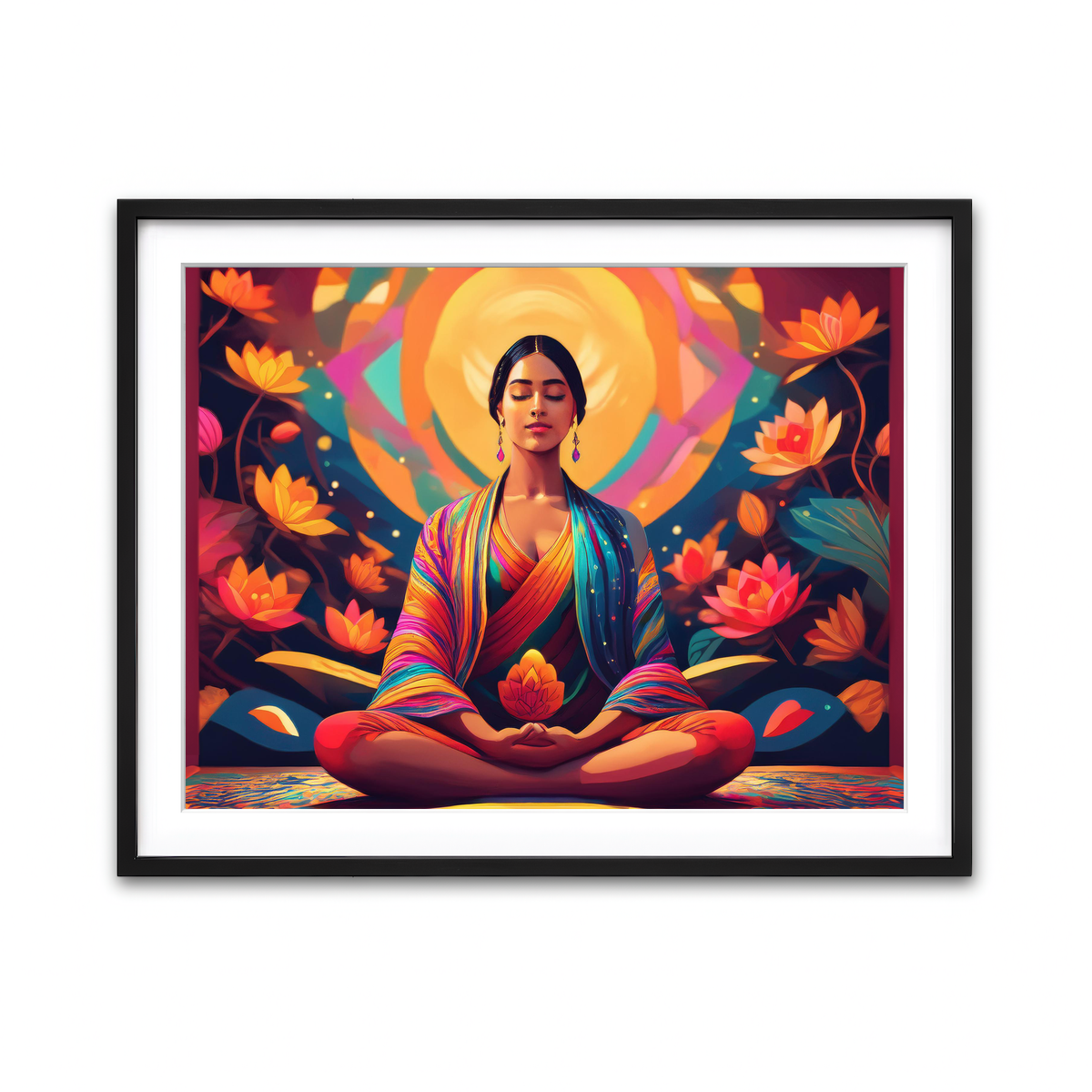 Framed Print 4x3 Black