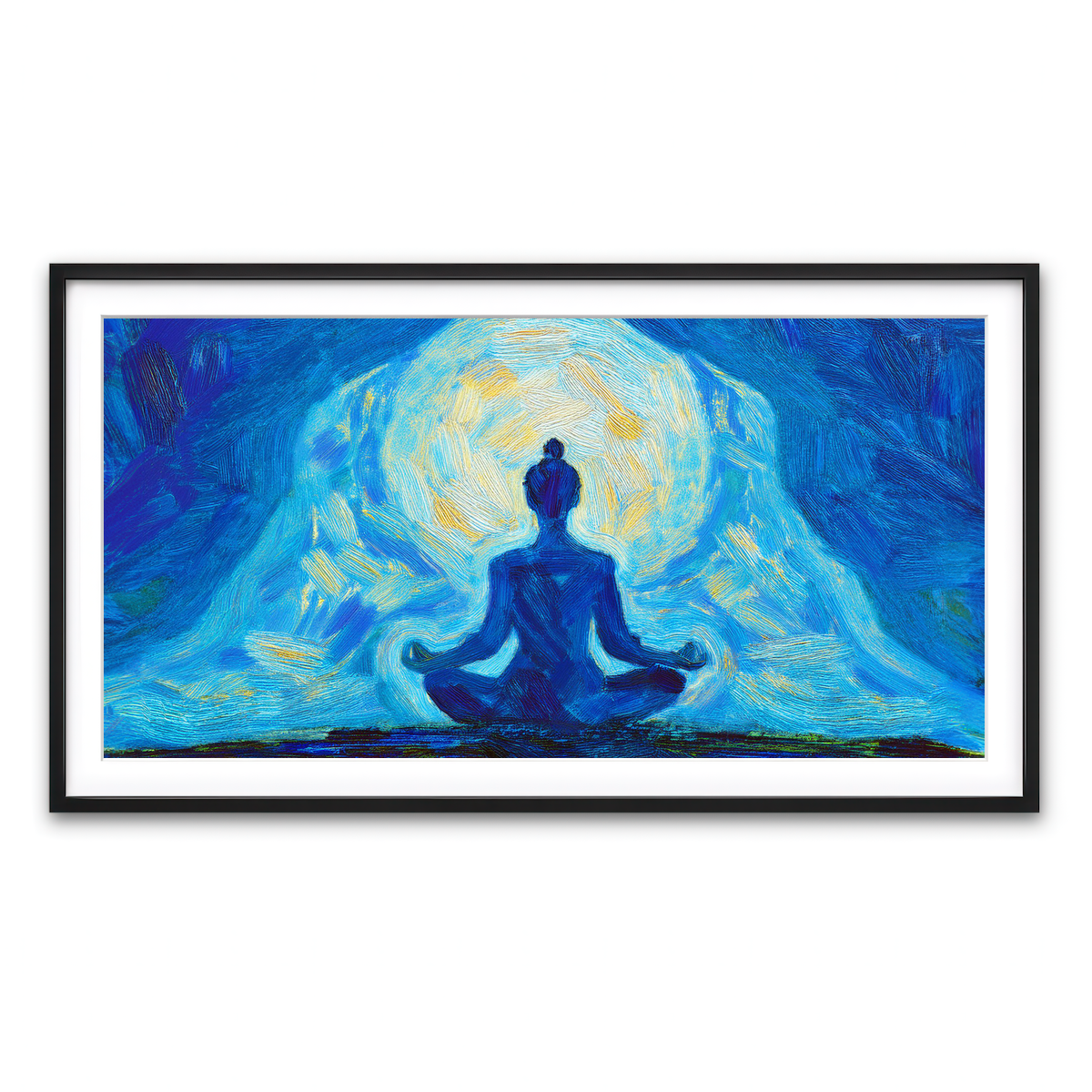 Framed Print 2x1 Black