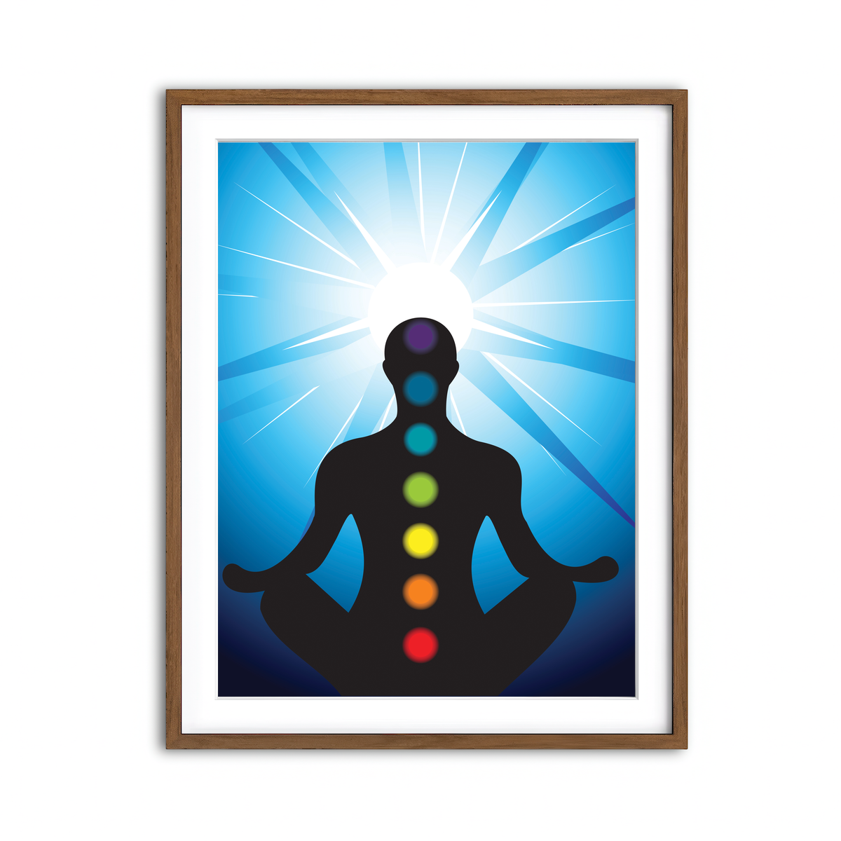 Framed Print 3x4 Walnut