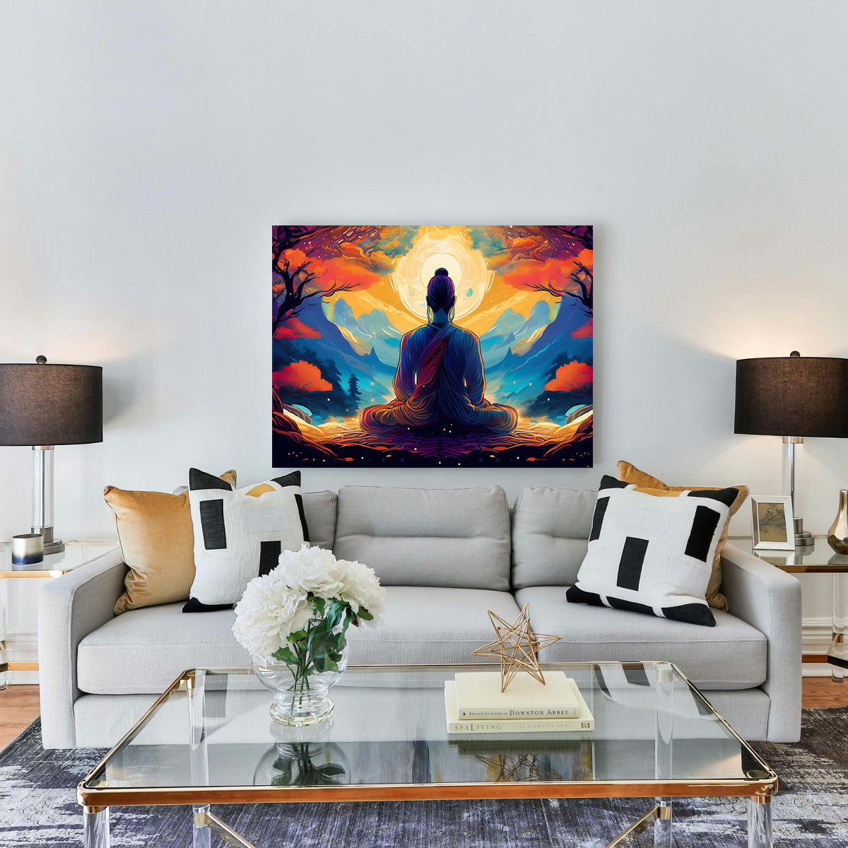 Meditation Painting Wall Art
