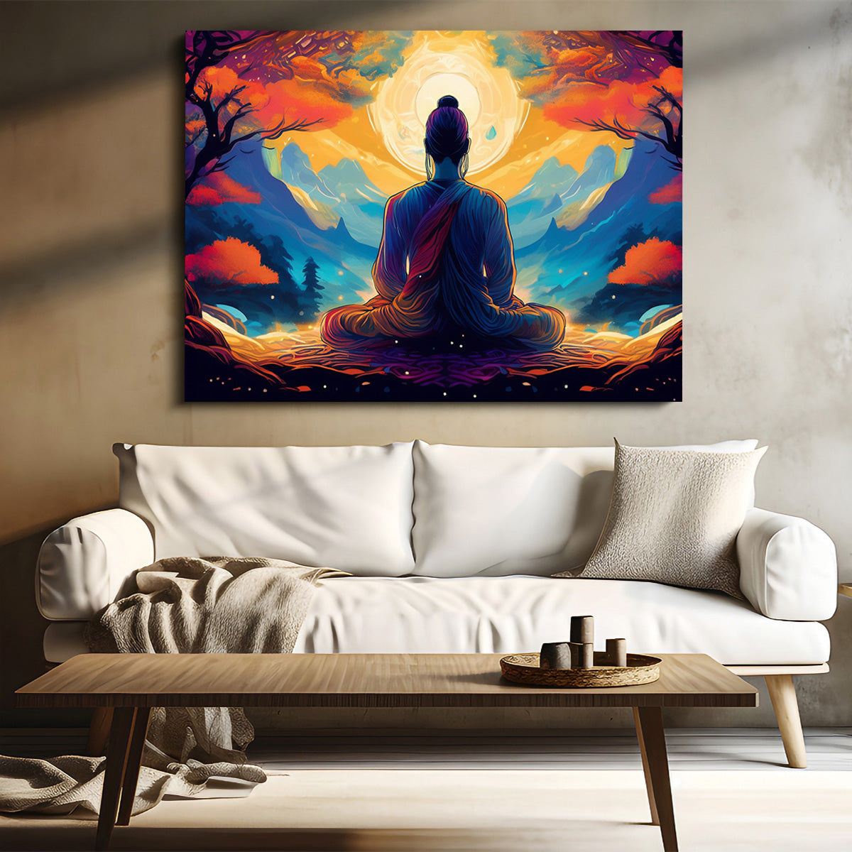 Meditation Painting Wall Art