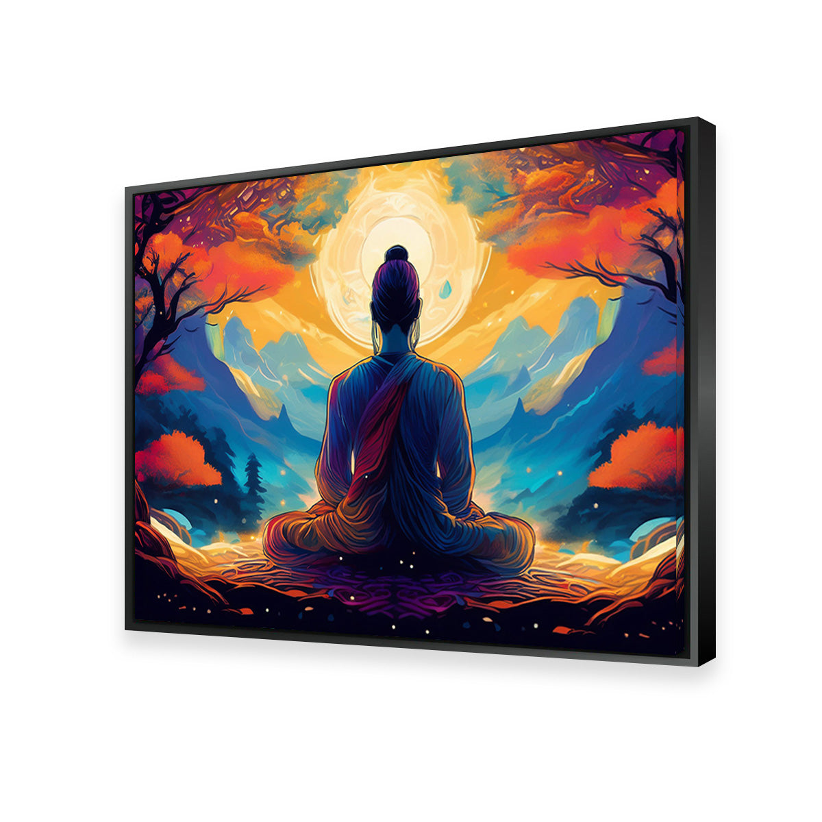 Meditation Painting Wall Art
