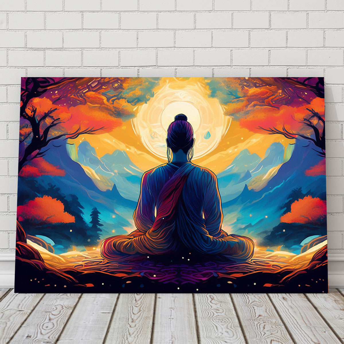 Meditation Painting Wall Art