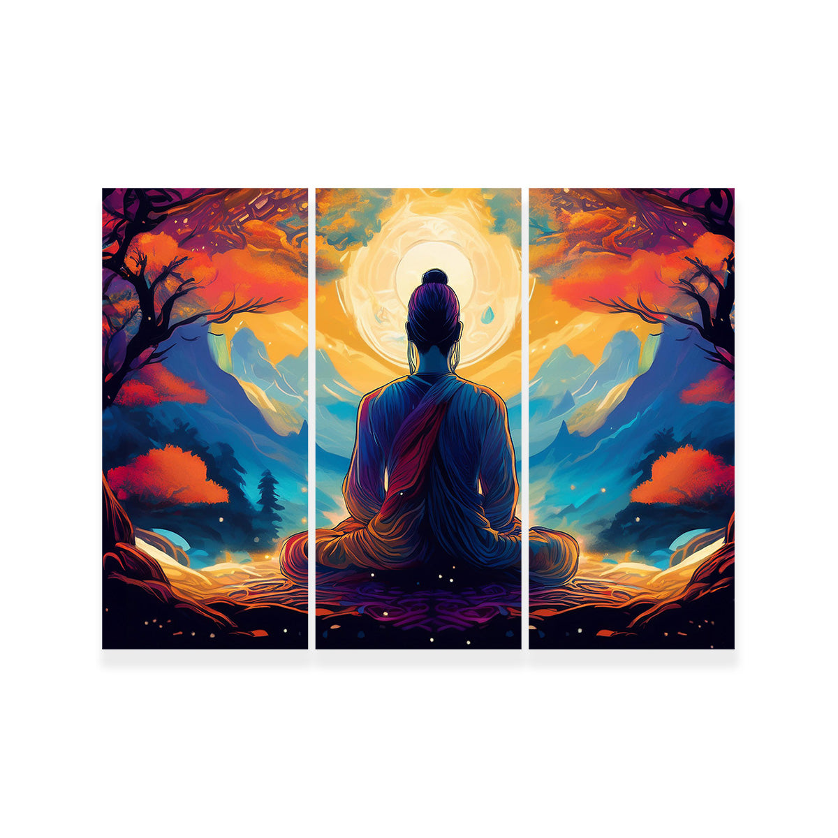 Meditation Painting Wall Art